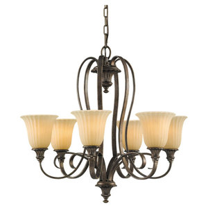 MF22806BRB Somerset Mid Sized Chandelier Chandelier - British Bronze MF22806BRB Somerset Mid Sized Chandelier Chandelier - British Bronze