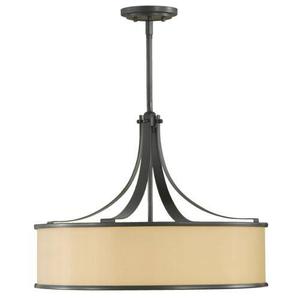 MF2343/4DBZ Casual Luxury Drum Pendant Pendant Light - Dark Bronze MF2343/4DBZ Casual Luxury Drum Pendant Pendant Light - Dark Bronze