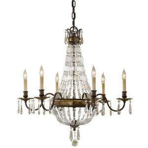 MF24616OBZBRB Bellini Mid Sized Chandelier Chandelier - Oxidized Bronze/British Bronze MF24616OBZBRB Bellini Mid Sized Chandelier Chandelier - Oxidized Bronze/British Bronze