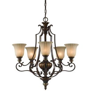 MF25035FGBRB Kelham Hall Mid Sized Chandelier Chandelier - Firenze Gold/British Bronze MF25035FGBRB Kelham Hall Mid Sized Chandelier Chandelier - Firenze Gold/British Bronze