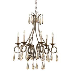 MF26366GIS Reina Mid Sized Chandelier Chandelier - Gilded Imperial Silver MF26366GIS Reina Mid Sized Chandelier Chandelier - Gilded Imperial Silver