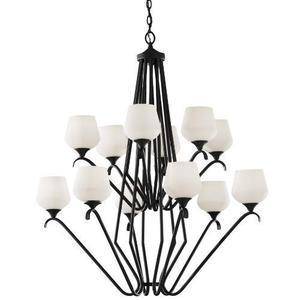 MF265766BK Merritt Large Foyer Chandelier Chandelier - Black MF265766BK Merritt Large Foyer Chandelier Chandelier - Black