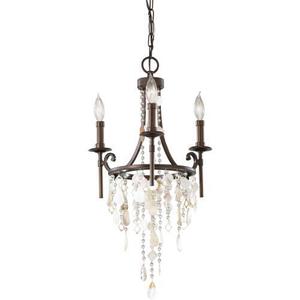 MF26623HTBZ Cascade Mini Chandelier - Heritage Bronze MF26623HTBZ Cascade Mini Chandelier - Heritage Bronze
