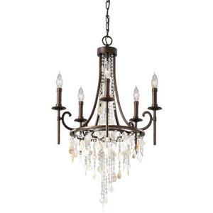 MF26635HTBZ Cascade Mid Sized Chandelier Chandelier - Heritage Bronze MF26635HTBZ Cascade Mid Sized Chandelier Chandelier - Heritage Bronze