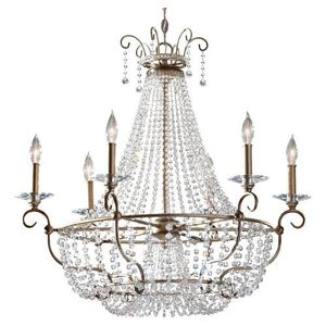 MF27086BUS Dutchess Mid Sized Chandelier Chandelier - Burnished Silver MF27086BUS Dutchess Mid Sized Chandelier Chandelier - Burnished Silver