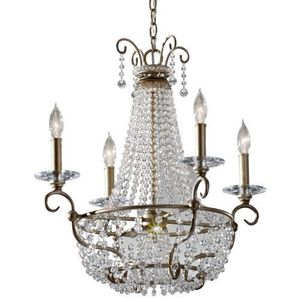 MF27104BUS Dutchess Mid Sized Chandelier Chandelier - Burnished Silver MF27104BUS Dutchess Mid Sized Chandelier Chandelier - Burnished Silver