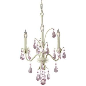 MF27563IV Charlene Mini Chandelier - Ivory MF27563IV Charlene Mini Chandelier - Ivory