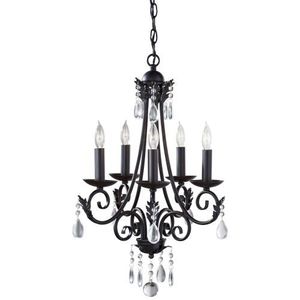 MF27585BK Nadia Mini Chandelier - Black MF27585BK Nadia Mini Chandelier - Black