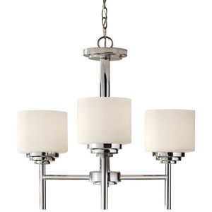MF27653PN Malibu Mini Chandelier - Polished Nickel MF27653PN Malibu Mini Chandelier - Polished Nickel