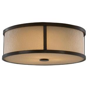 MFM334HTBZ Preston Flush Mount Ceiling Light - Heritage Bronze MFM334HTBZ Preston Flush Mount Ceiling Light - Heritage Bronze