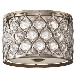 MFM355BUS Lucia Flush Mount Ceiling Light - Burnished Silver MFM355BUS Lucia Flush Mount Ceiling Light - Burnished Silver