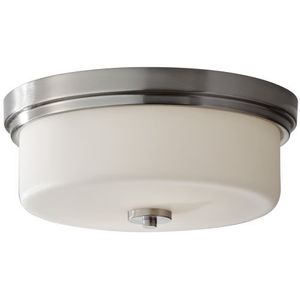 MFM370BS Kincaid Flush Mount Ceiling Light - Brushed Steel MFM370BS Kincaid Flush Mount Ceiling Light - Brushed Steel