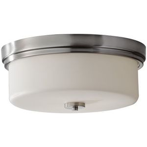 MFM371BS Kincaid Flush Mount Ceiling Light - Brushed Steel MFM371BS Kincaid Flush Mount Ceiling Light - Brushed Steel