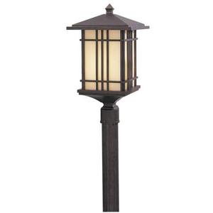 MOL1808WP Prairie House Post Light Post Lights - Weathered Patina MOL1808WP Prairie House Post Light Post Lights - Weathered Patina