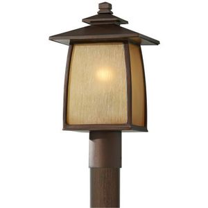 MOL8508SBR Wright House Post Light Post Lights - Sorrel Brown MOL8508SBR Wright House Post Light Post Lights - Sorrel Brown