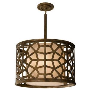MP1181OBZ Medina Drum Pendant Pendant Light - Oxidized Bronze MP1181OBZ Medina Drum Pendant Pendant Light - Oxidized Bronze