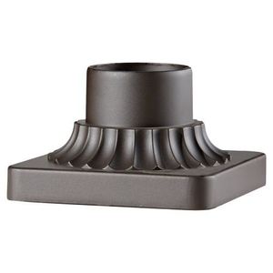 MPIERMTORB Post Mount Post / Base Post Lights - Oil Rubbed Bronze MPIERMTORB Post Mount Post / Base Post Lights - Oil Rubbed Bronze