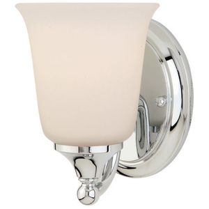 MVS10501CH Claridge 1 Bulb Wall Sconce - Chrome MVS10501CH Claridge 1 Bulb Wall Sconce - Chrome