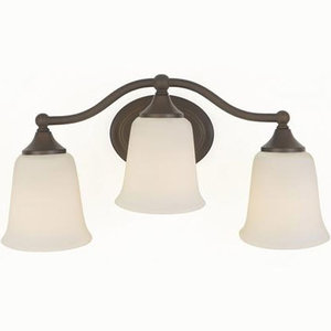 MVS10503ORB Claridge 3 Bulb Bathroom Lighting - Oil Rubbed Bronze MVS10503ORB Claridge 3 Bulb Bathroom Lighting - Oil Rubbed Bronze