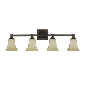 MVS12404ORB American Foursquare 4 or More Bulb Bathroom Lighting - Oil Rubbed Bronze MVS12404ORB American Foursquare 4 or More Bulb Bathroom Lighting - Oil Rubbed Bronze