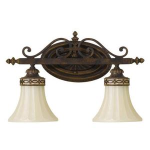 MVS12502WAL Drawing Room 2 Bulb Bathroom Lighting - Walnut MVS12502WAL Drawing Room 2 Bulb Bathroom Lighting - Walnut