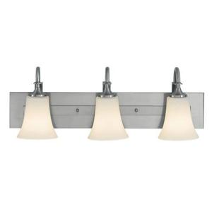 MVS12703-BS Barrington 3 Bulb Bathroom Lighting - Brushed Steel MVS12703-BS Barrington 3 Bulb Bathroom Lighting - Brushed Steel