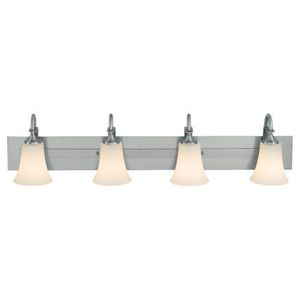 MVS12704BS Barrington 4 or More Bulb Bathroom Lighting - Brushed Steel MVS12704BS Barrington 4 or More Bulb Bathroom Lighting - Brushed Steel