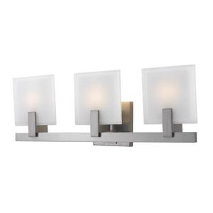 MVS14503BS Halstad 3 Bulb Bathroom Lighting - Brushed Steel MVS14503BS Halstad 3 Bulb Bathroom Lighting - Brushed Steel