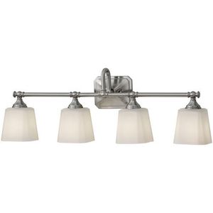MVS19704BS Concord 4 or More Bulb Bathroom Lighting - Brushed Steel MVS19704BS Concord 4 or More Bulb Bathroom Lighting - Brushed Steel