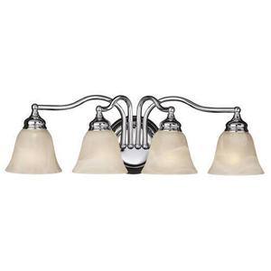 MVS6704CH Bristol 4 or More Bulb Bathroom Lighting - Chrome MVS6704CH Bristol 4 or More Bulb Bathroom Lighting - Chrome