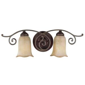 MVS8102CB Tuscan Villa 2 Bulb Bathroom Lighting - Corinthian Bronze MVS8102CB Tuscan Villa 2 Bulb Bathroom Lighting - Corinthian Bronze