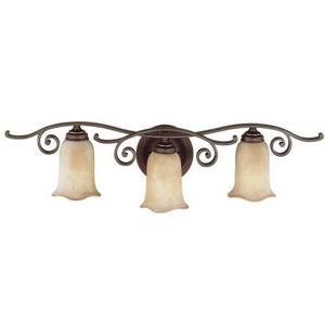 MVS8103CB Tuscan Villa 3 Bulb Bathroom Lighting - Corinthian Bronze MVS8103CB Tuscan Villa 3 Bulb Bathroom Lighting - Corinthian Bronze