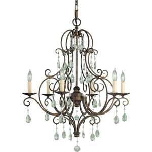 MF19026MBZ Chateau Mid Sized Chandelier Chandelier - Mocha Bronze MF19026MBZ Chateau Mid Sized Chandelier Chandelier - Mocha Bronze