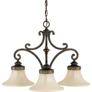 MF22193WAL Drawing Room Mini Chandelier - Walnut MF22193WAL Drawing Room Mini Chandelier - Walnut