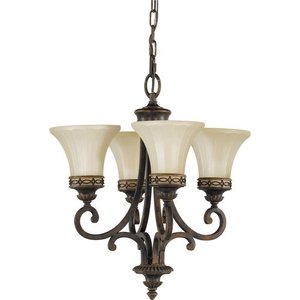MF22214WAL Drawing Room Mini Chandelier - Walnut MF22214WAL Drawing Room Mini Chandelier - Walnut