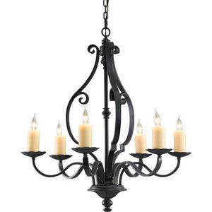 MF22756AF King's Table Mid Sized Chandelier Chandelier - Antique Forged Iron MF22756AF King's Table Mid Sized Chandelier Chandelier - Antique Forged Iron
