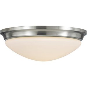 MFM272BS Barrington Flush Mount Ceiling Light - Brushed Steel MFM272BS Barrington Flush Mount Ceiling Light - Brushed Steel