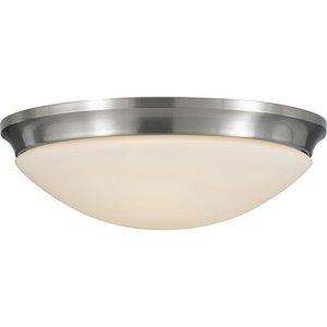 MFM273BS Barrington Flush Mount Ceiling Light - Brushed Steel MFM273BS Barrington Flush Mount Ceiling Light - Brushed Steel