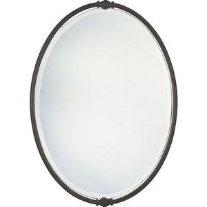 MMR1044ORB New London Oval Mirror - Oil Rubbed Bronze MMR1044ORB New London Oval Mirror - Oil Rubbed Bronze