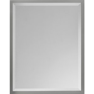 MMR1093BS Halstad Square / Rectangular Mirror - Brushed Steel MMR1093BS Halstad Square / Rectangular Mirror - Brushed Steel