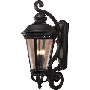 MOL1905BK Castle Entrance Outdoor Wall Light - Black MOL1905BK Castle Entrance Outdoor Wall Light - Black