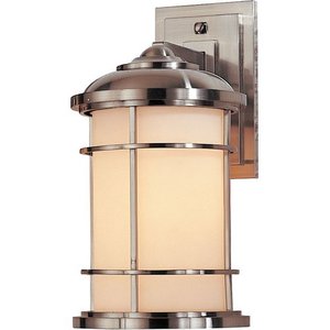 MOL2201BS Lighthouse Entrance Outdoor Wall Light - Brushed Steel MOL2201BS Lighthouse Entrance Outdoor Wall Light - Brushed Steel