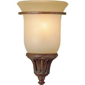 MWB1237BRB Stirling Castle 1 Bulb Wall Sconce - British Bronze MWB1237BRB Stirling Castle 1 Bulb Wall Sconce - British Bronze