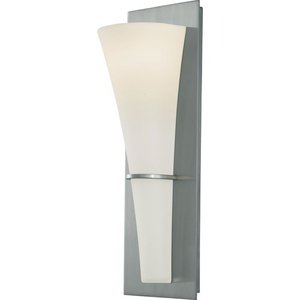 MWB1341BS Barrington 1 Bulb Wall Sconce - Brushed Steel MWB1341BS Barrington 1 Bulb Wall Sconce - Brushed Steel