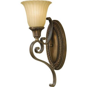 MWB1418FGBRB Kelham Hall 1 Bulb Wall Sconce - Firenze Gold/British Bronze MWB1418FGBRB Kelham Hall 1 Bulb Wall Sconce - Firenze Gold/British Bronze