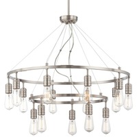 Mid Sized Chandelier 30-3/4" Width Mid Sized Chandelier 30-3/4" Width