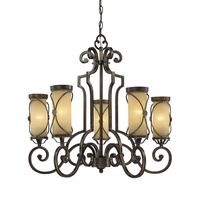 Mid Sized Chandelier 28-1/2" Width Mid Sized Chandelier 28-1/2" Width