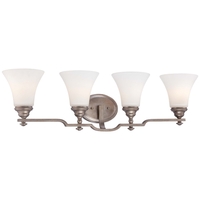 Bathroom Lighting (4 or more bulbs) 32" Width Bathroom Lighting (4 or more bulbs) 32" Width