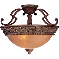 Semi Flush Mount 18-1/2" Width Semi Flush Mount 18-1/2" Width