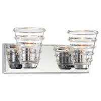 Bathroom Lighting (2 Bulbs) 14-1/2" Width Bathroom Lighting (2 Bulbs) 14-1/2" Width